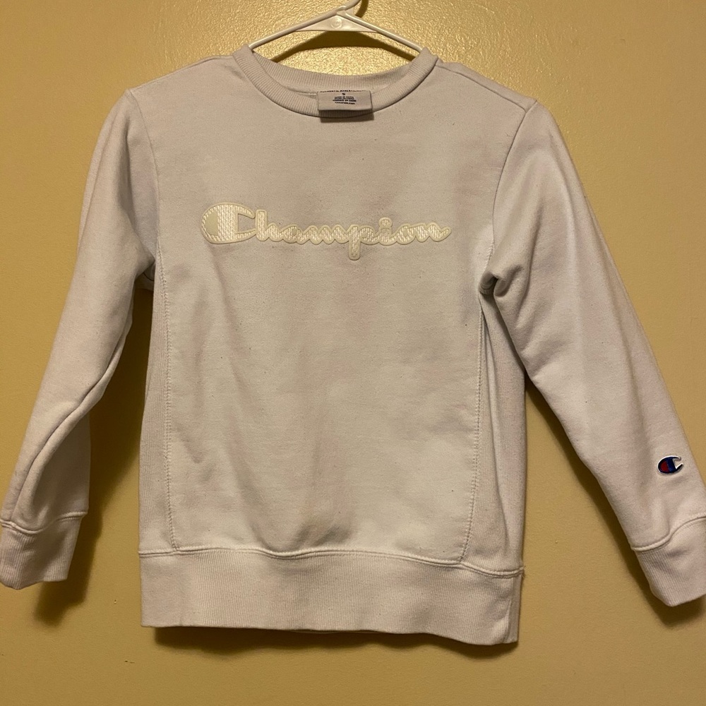 White Champion Sweatshirt